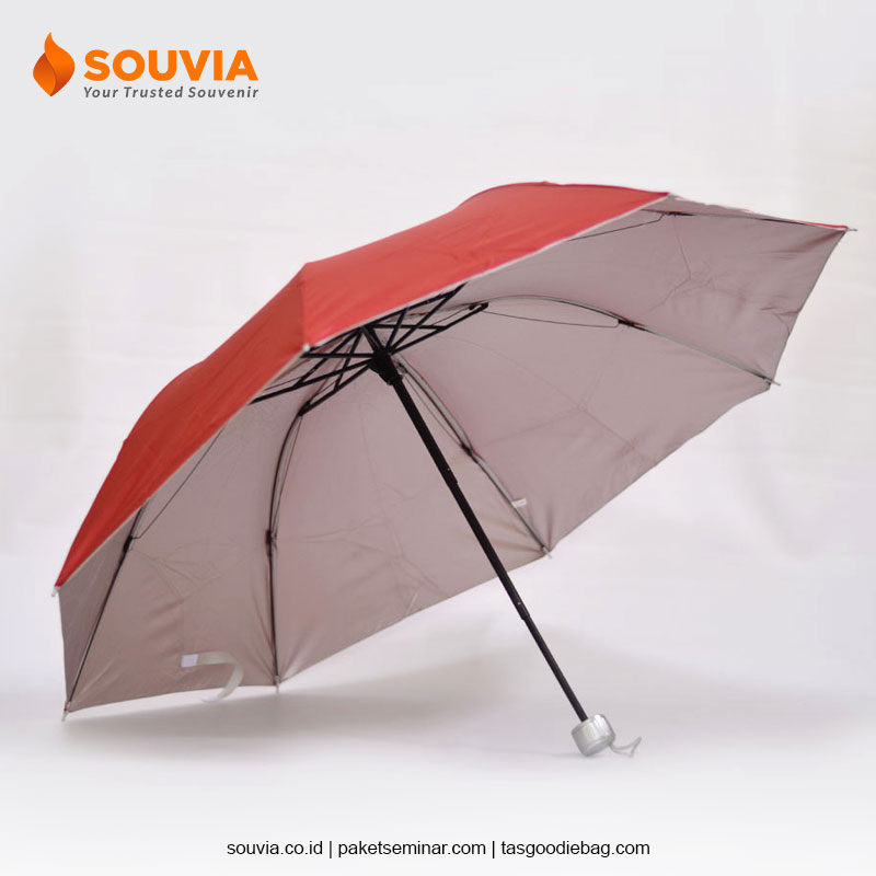 Payung lipat cocok dijadikan sebagai merchandise berbagai macam acara hadiah doorprize