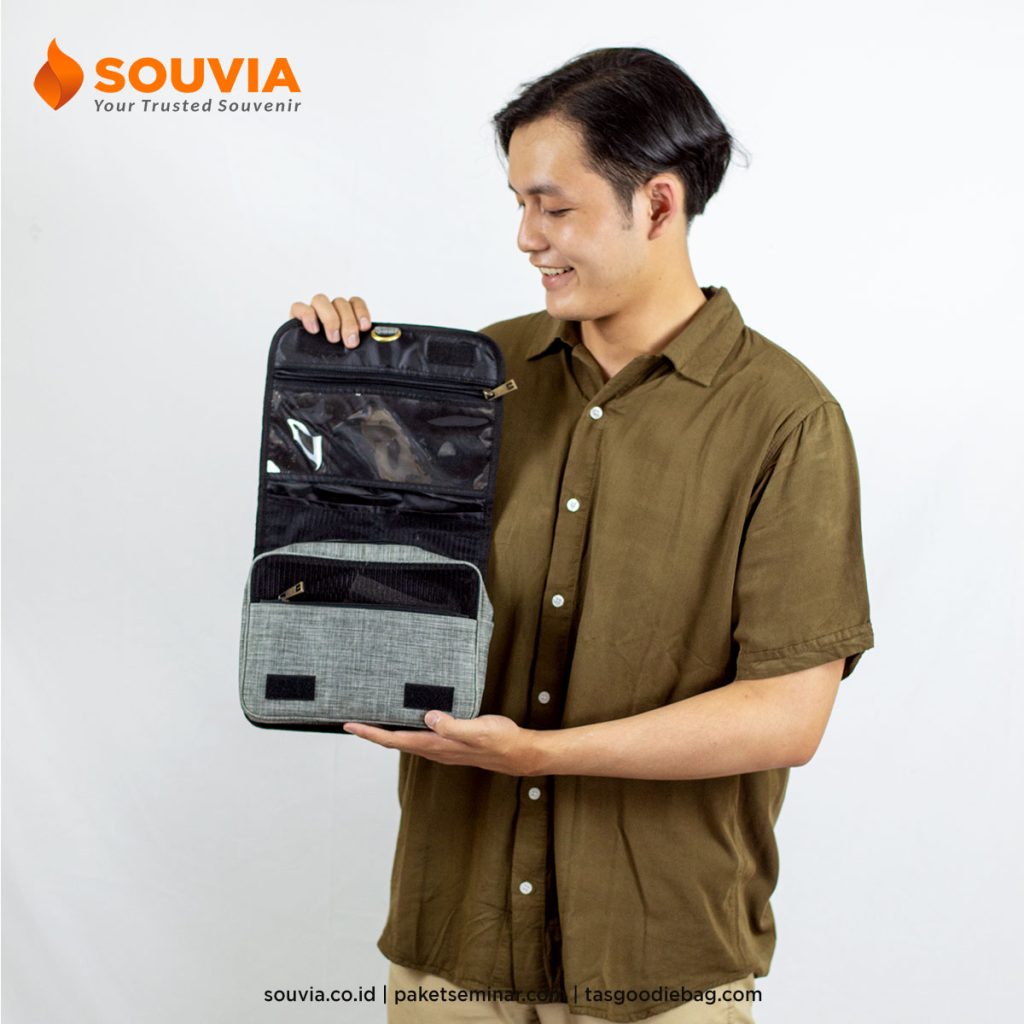 pouch travel untuk souvenir kantor