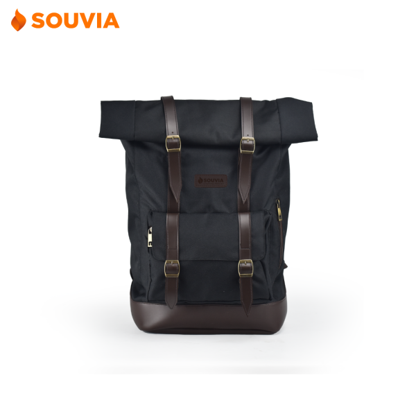 backpack rolltop tas ransel souvenir kantor berkualitas premium
