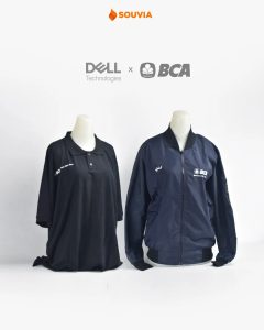 jaket, kaos, dan kaos polo menjadi favorit untuk diberikan sebagai aneka souvenir promosi kantor kepada karyawan