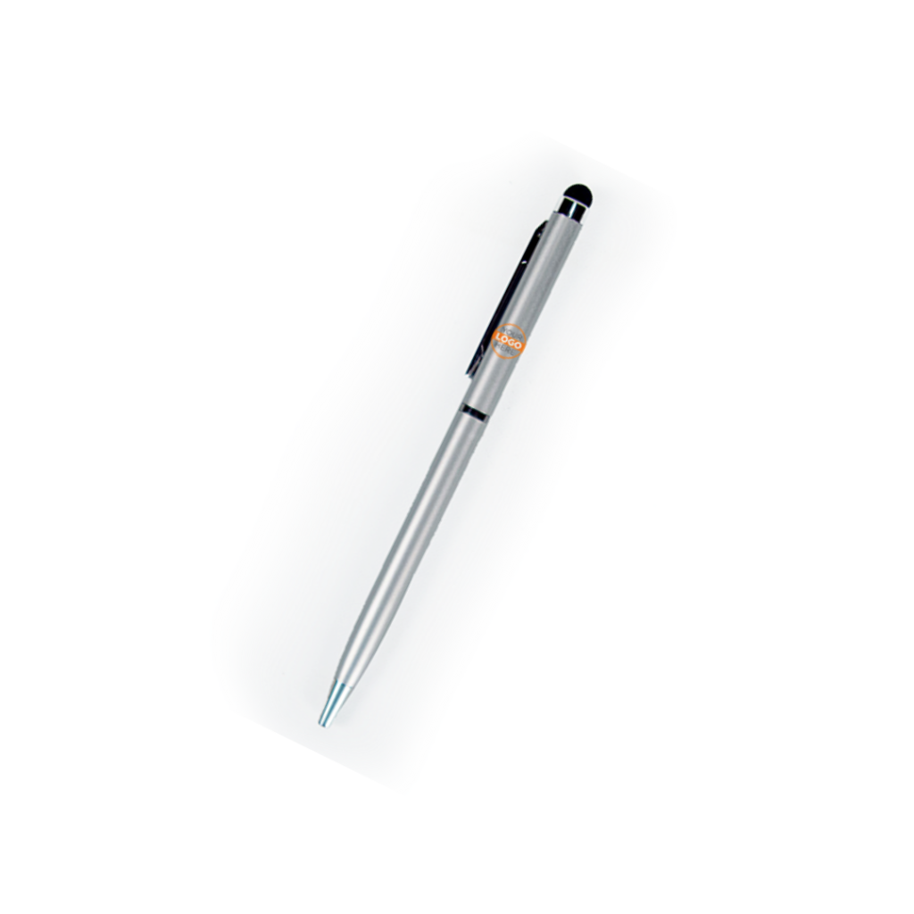 pulpen stylus untuk mempermudah pemakaian layar sentuh cocok dijadikan souvenir kantor dengan custom logo brand