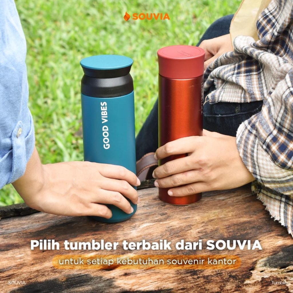 tumbler minum cocok untuk dibawa saat beraktivitas di luar ruangan