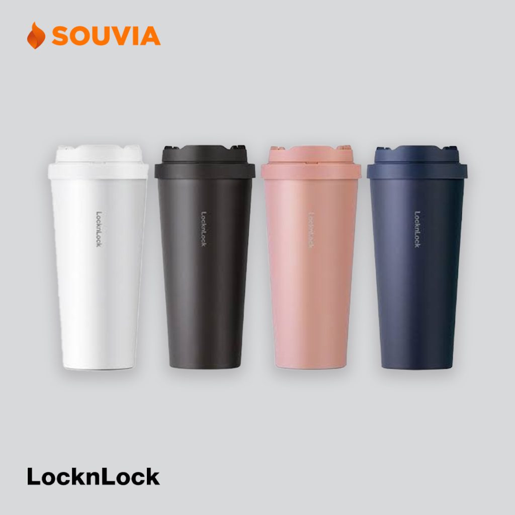 botol tumbler LocknLock dengan 4 warna