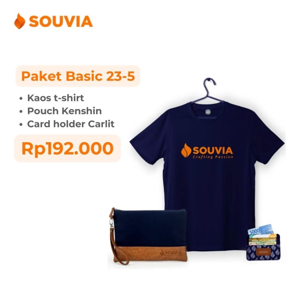 paket basic 23-5 souvenir kantor SOUVIA