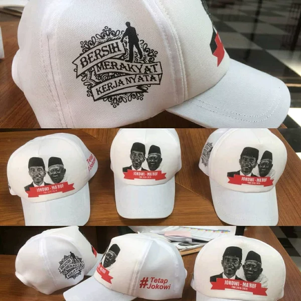 contoh souvenir kampanye berupa topi
