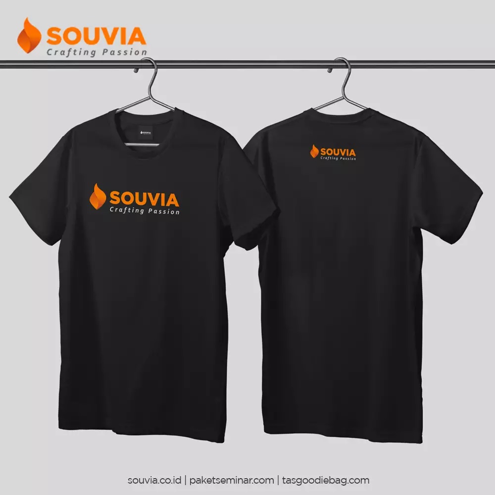 kaos dapat dicustom dengan desain yang sesuai dengan acara hadiah doorprize