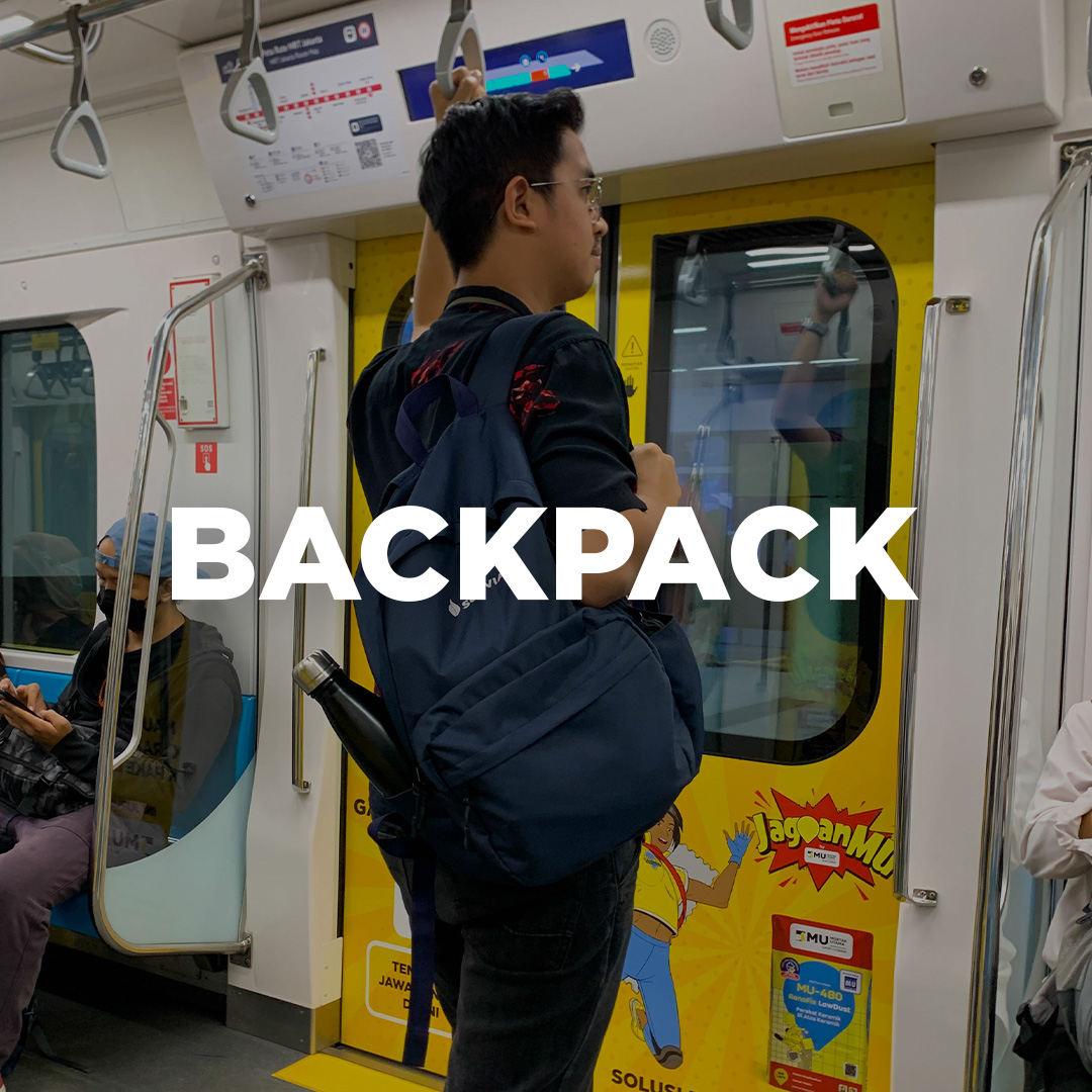 backpack sebagai souvenir kantor untuk kebutuhan corporate.