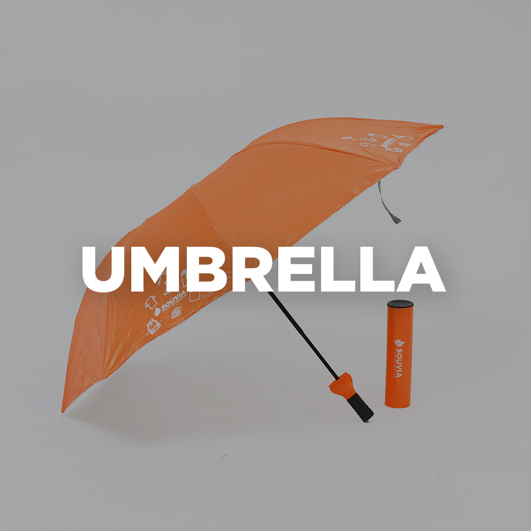 Payung sebagai souvenir kantor untuk kebutuhan corporate.