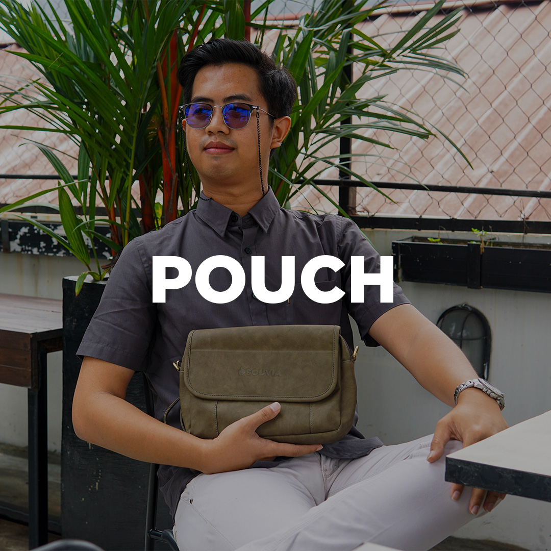 Pouch sebagai souvenir kantor untuk acara corporate.