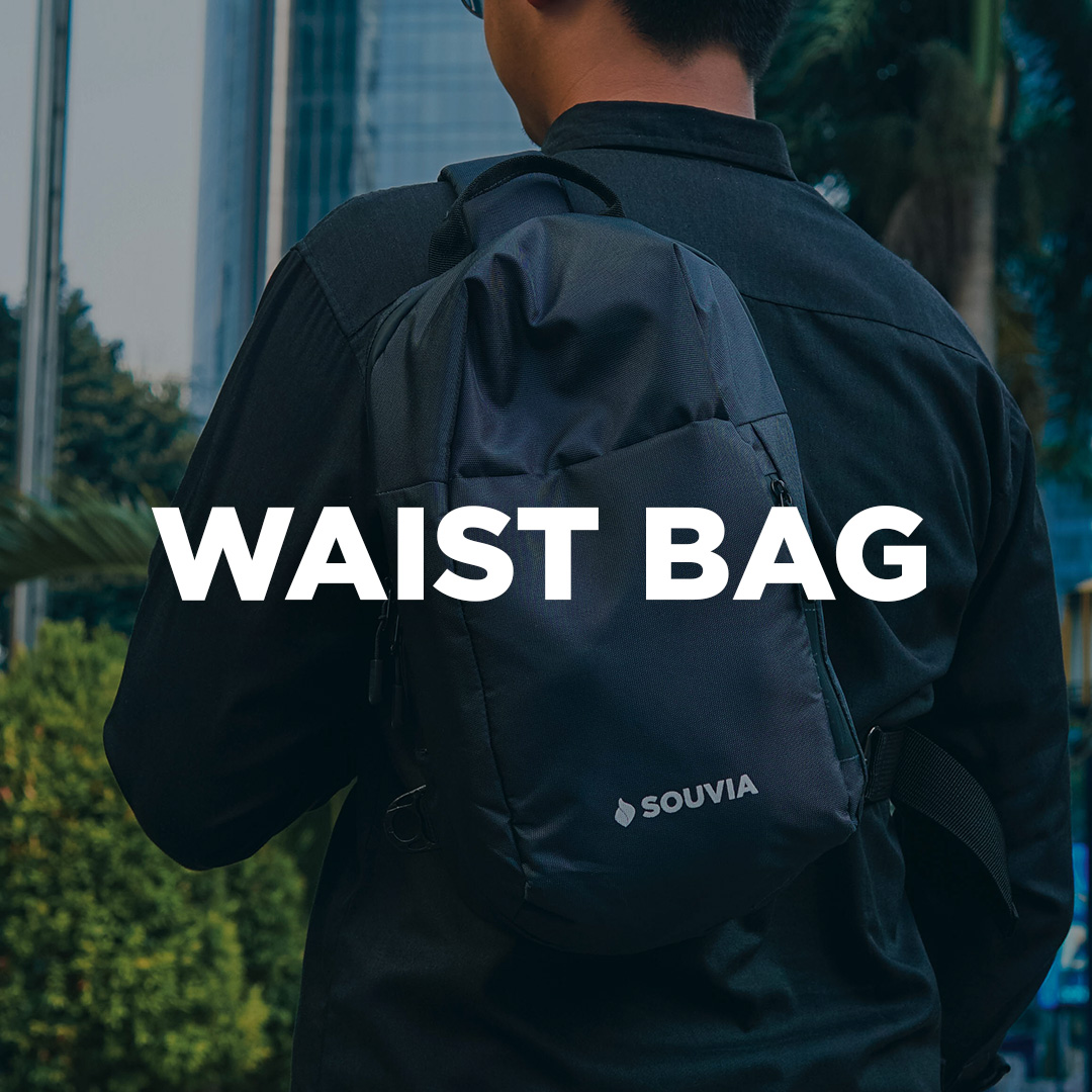 Waist bag sebagai souvenir kantor untuk kebutuhan corporate.