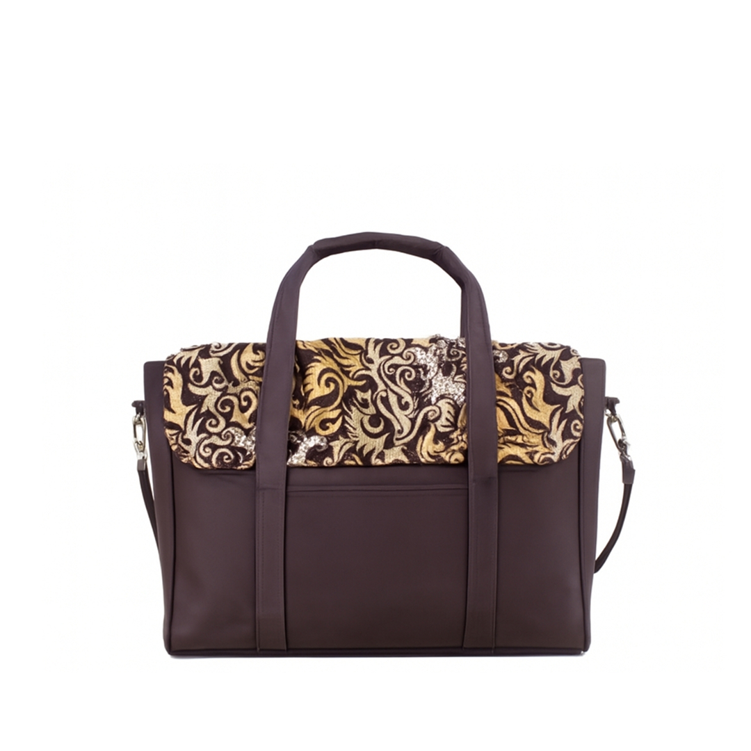 MIMA - Tas Selempang Laptop dengan Batik