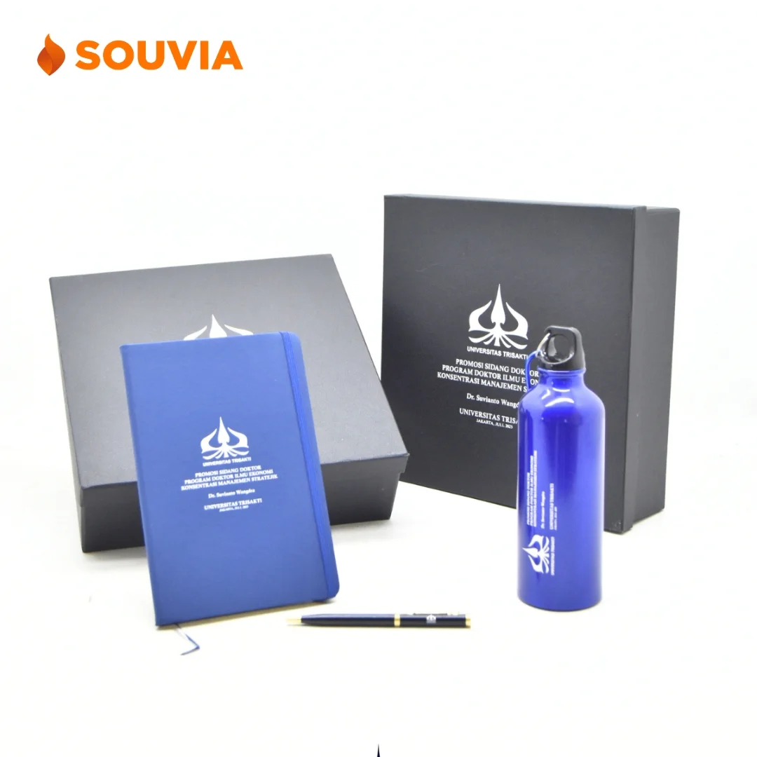 Core giftset sebagai business kit untuk officer atau karyawan. Terdiri dari name tag Nata dan card holder Barry.